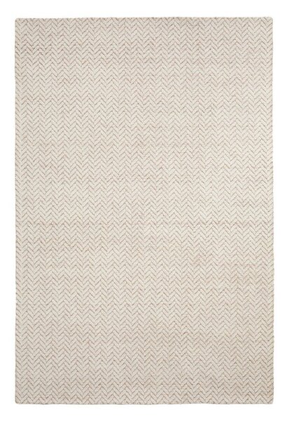 Krémový ručně tkaný vlněný koberec 200x300 cm Calira – Kave Home