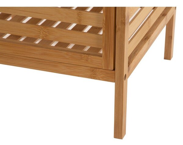 Bambusový koupelnový regál v přírodní barvě 35x80 cm Auren – Bonami Essentials