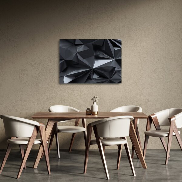 Skleněný obraz - Geometrická abstrakce (70x50 cm)