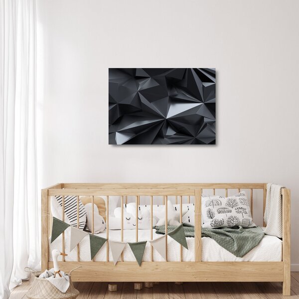 Skleněný obraz - Geometrická abstrakce (70x50 cm)