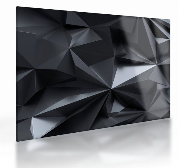 Skleněný obraz - Geometrická abstrakce (70x50 cm)