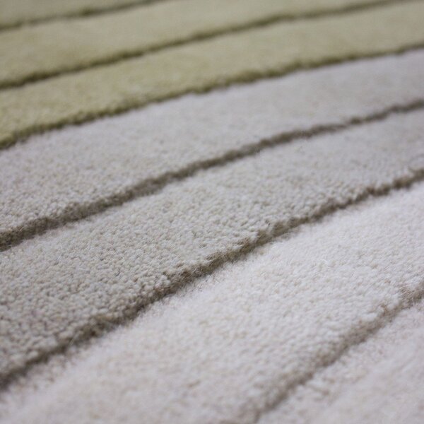 Zelený ručně tkaný vlněný koberec 200x290 cm Puddle Ombre – Flair Rugs
