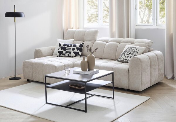 SEDACÍ SOUPRAVA, textil, béžová Xora - Sedací soupravy
