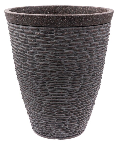 Květináč z recyklovaného plastu ø 38 cm – Dakls