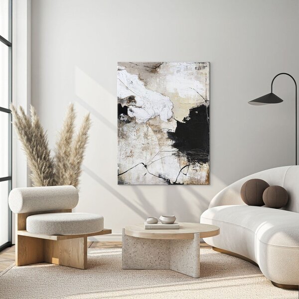 Tištěný/s ručně malovanými prvky obraz na plátně 90x118 cm Reform 1 – Malerifabrikken