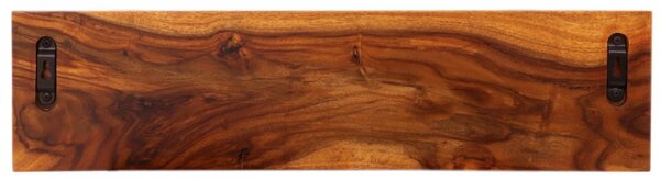 Věšák s 3 háčky Jali 60x15x2,5 z indického masivu palisandr