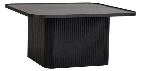 Rowico Home, Dubový konferenční stolek SULLIVAN 80 cm | Černý 120102