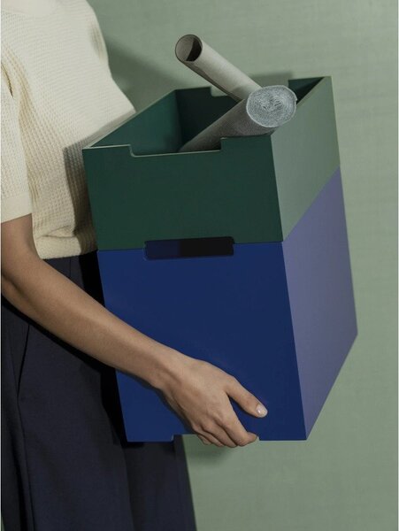 Antracitový úložný box 25x39x14 cm Kasane M – Blomus