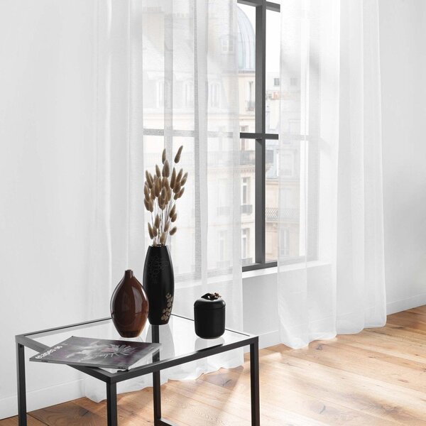 Bílá voálová záclona 140x240 cm Lissea – douceur d'intérieur