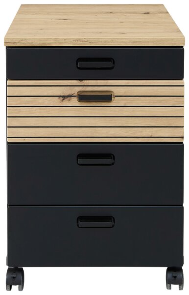 POJÍZDNÝ KONTEJNER, 45/66/55 cm Stylife - Online Only kancelářský nábytek, Online Only