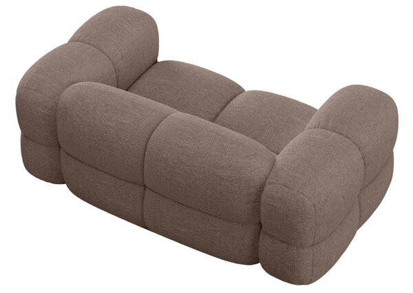 -25 % Dny MOMENTI– Cosmopolitan Design Světle hnědá dvoumístná pohovka Loretto 180 cm