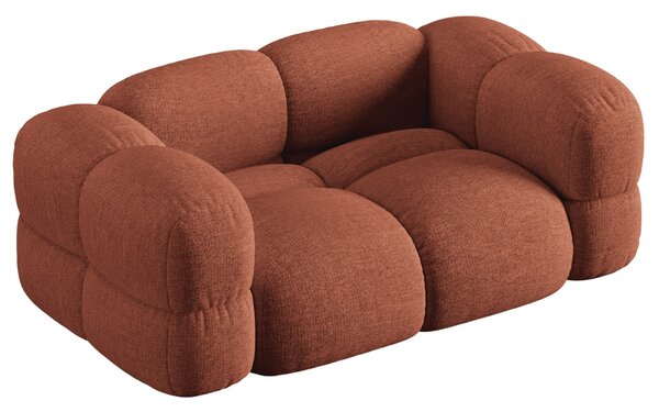 -25 % Dny MOMENTI– Cosmopolitan Design Terakotově oranžová dvoumístná pohovka Loretto 180 cm