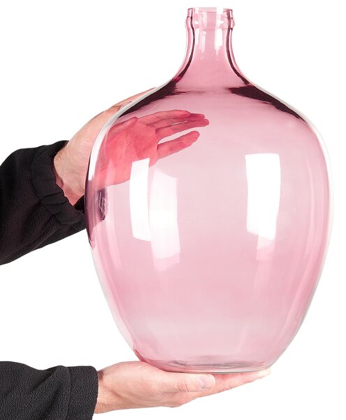 Váza na květiny ROTI Sklo 39 cm Růžová
