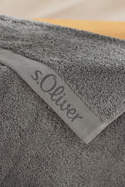 OSUŠKA DO SPRCHY, 70/140 cm, šedá S. Oliver - Osušky