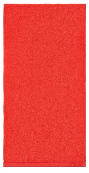 OSUŠKA DO SPRCHY, 70/140 cm, červená S. Oliver - Osušky