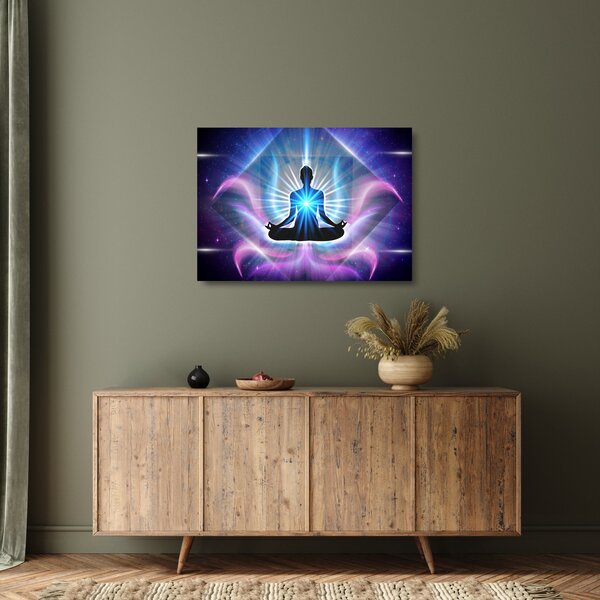 Skleněný obraz - Meditace (70x50 cm)