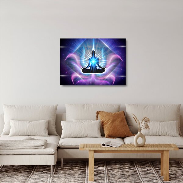Skleněný obraz - Meditace (70x50 cm)
