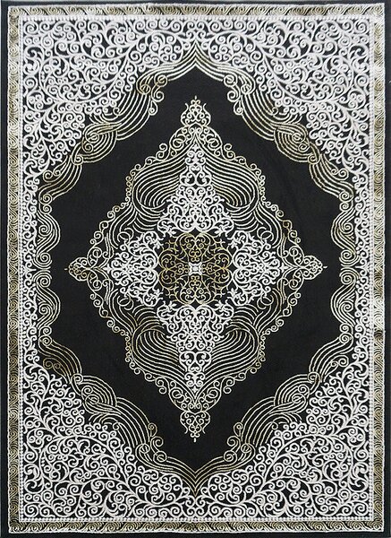 Berfin Dywany Kusový koberec Elite 3935 Black Gold - 280x370 cm
