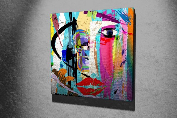 Wallity Obraz na plátně Abstract dream KC016 45x45 cm