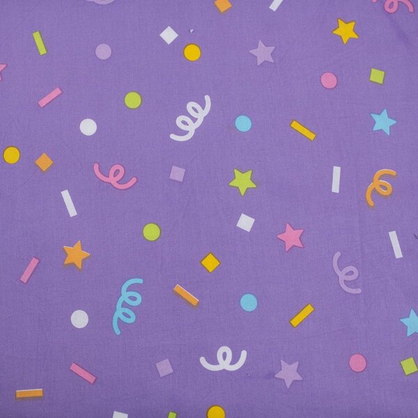 Bavlněné dětské povlečení na jednolůžko 140x200 cm Gabby's Dollhouse "Confetti" – Jerry Fabrics