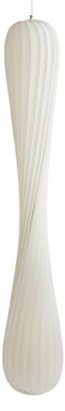 Tom Rossau Závěsné světlo TR7, plast (PP), výška 112 cm, E27, stmívatelný, Bílá / opál, Obývací pokoj / jídelna, Plast, Skandinávský