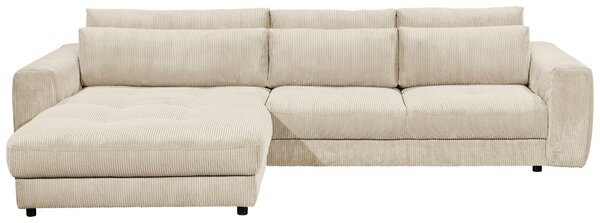 ROHOVÁ SEDAČKA, textil, kompozitní dřevo, krémová MID.YOU - Sedací soupravy, Online Only