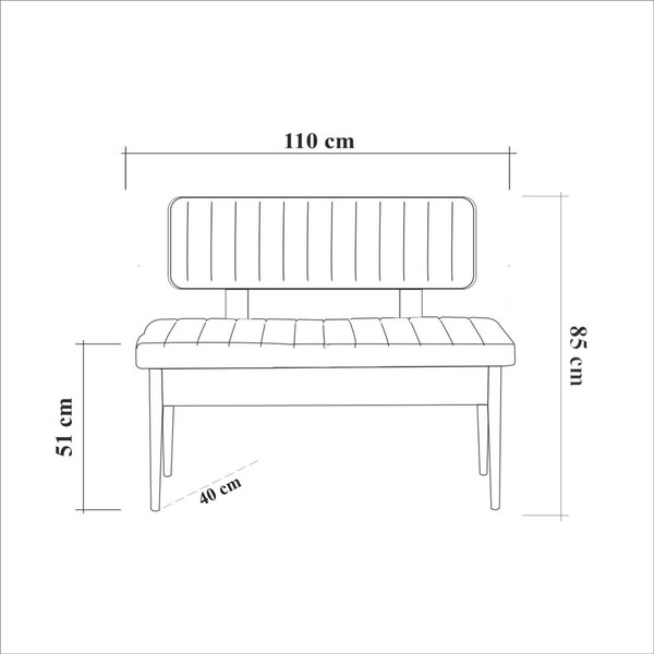 Hanah Home Jídelní set Vina 5D borovice atlantská/béžová