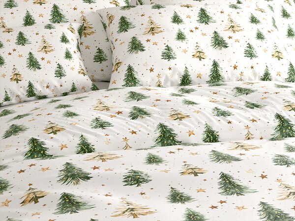 Bavlněné povlečení CHRISTMAS FOREST barevné Rozměr povlečení: 70 x 90 cm | 140 x 200 cm