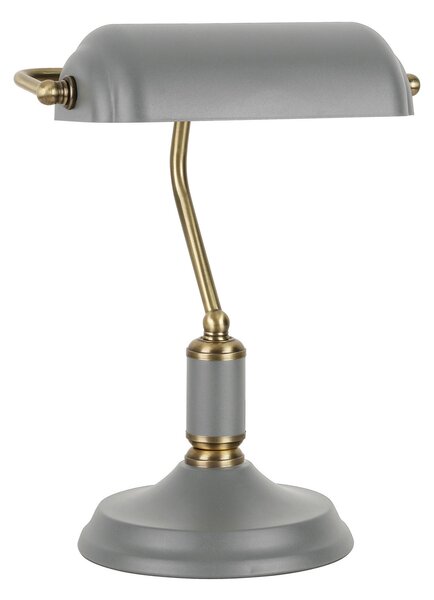 STOLNÍ LAMPA, E27, 37/26,5/18 cm Novel - Stolní lampy
