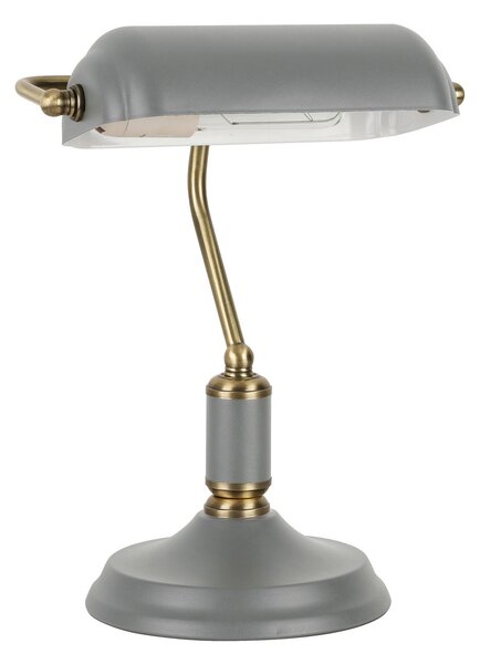 STOLNÍ LAMPA, E27, 37/26,5/18 cm Novel - Stolní lampy