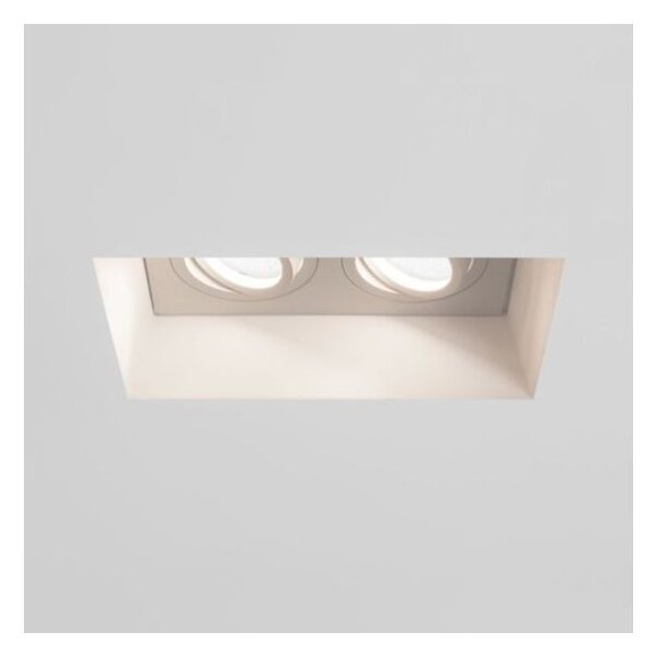 Zápustné svítidlo Blanco Twin sádra 2x50W GU10 (STARÝ KÓD: AST 7344 ) - ASTRO