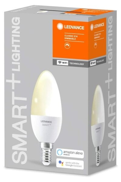 LED Stmívatelná žárovka SMART+ E14/5W/230V 2700K - Ledvance