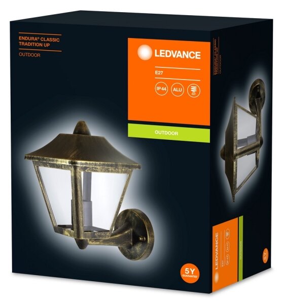 Ledvance - Venkovní nástěnné svítidlo ENDURA 1xE27/60W/230V IP44