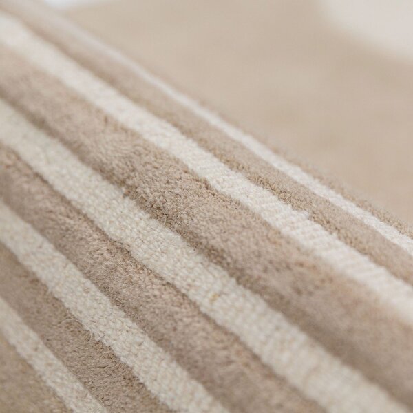 Ručně tkaný vlněný koberec v přírodní barvě 120x180 cm Lozenge – Flair Rugs