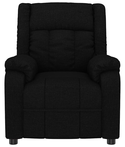 Elektrické polohovací křeslo černé textil 3143569