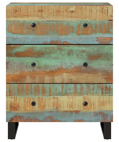Příborníky 2 ks 60 x 33 x 75 cm masivní recyklované dřevo 3143637