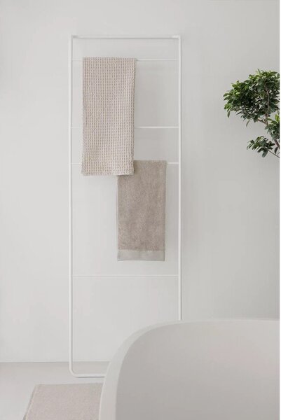 Šedé froté ručníky v sadě 2 ks z bio bavlny 30x50 cm Riva – Blomus