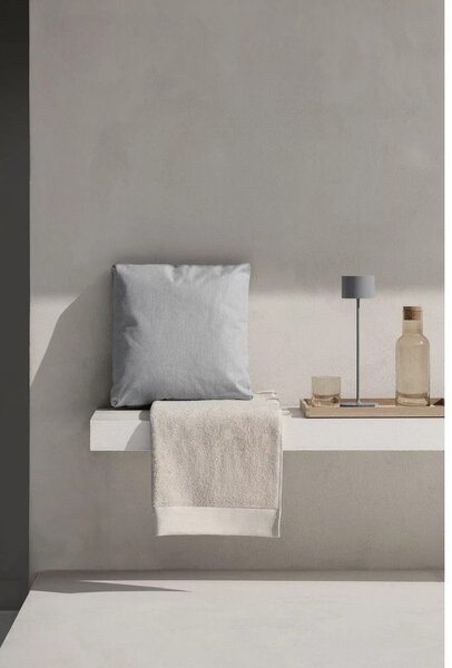 Krémové froté ručníky v sadě 2 ks z bio bavlny 30x50 cm Riva – Blomus