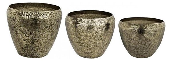 Eglo 428092 - SADA 3x Kovová váza OKAYAMA 37x48 cm bronzová