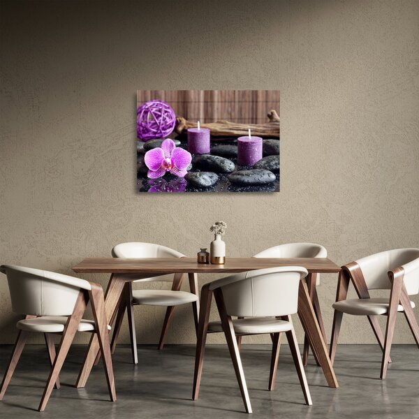 Skleněný obraz - Relaxace (70x50 cm)