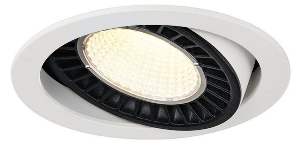 SUPROS LED vnitřní stropní vestavné svítidlo, bílá, kulaté, 4000K, 60°, CRI90, 2700lm - BIG WHITE