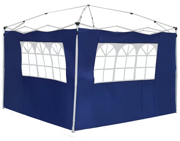 Outsunny 2 boční stěny pro stan 3x2 m s okny - Oxfordská tkanina, vhodné pro 3x3 m a 3x6 m | Aosom