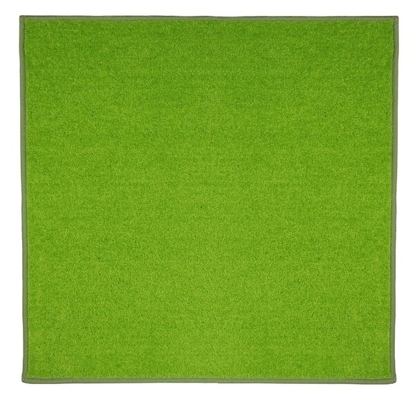 Vopi koberce Kusový koberec Eton zelený 41 čtverec - 100x100 cm