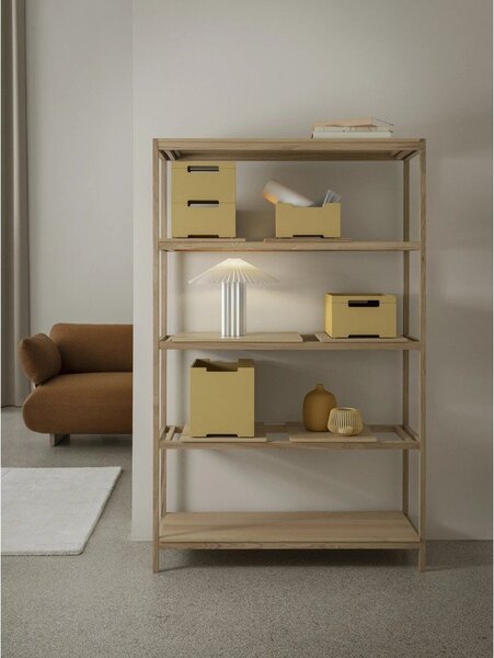 Světle žlutý úložný box 25x39x14 cm Kasane M – Blomus