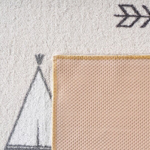 Krémový pratelný dětský koberec 140x200 cm Coco 1134 – Ayyildiz Carpets