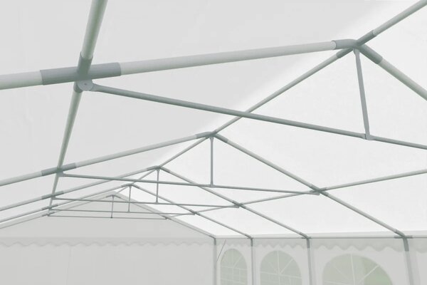 Zahradní párty stan 6x10m MAX 2m - ohnivzdorný barva Bílá