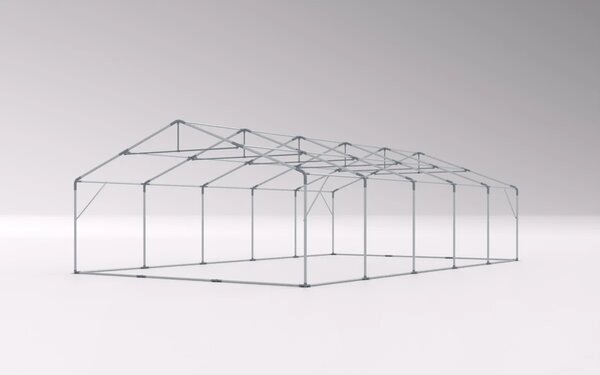 Zahradní párty stan 6x10m MAX 2m - ohnivzdorný barva Bílá