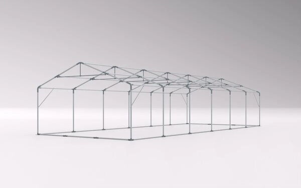 Zahradní párty stan 5x12m MAX 2m - ohnivzdorný barva Bílá