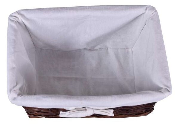 TZB Proutěný košík 30x20x15 - hnědý