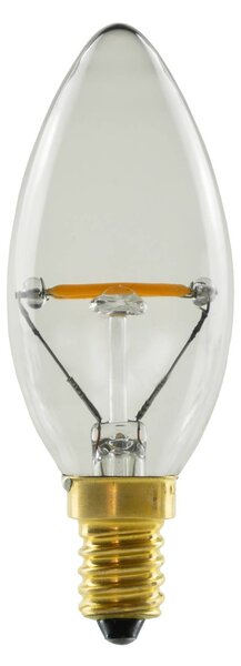 SEGULA LED svíčka E14 1,5W 2200K stmívatelná čirá